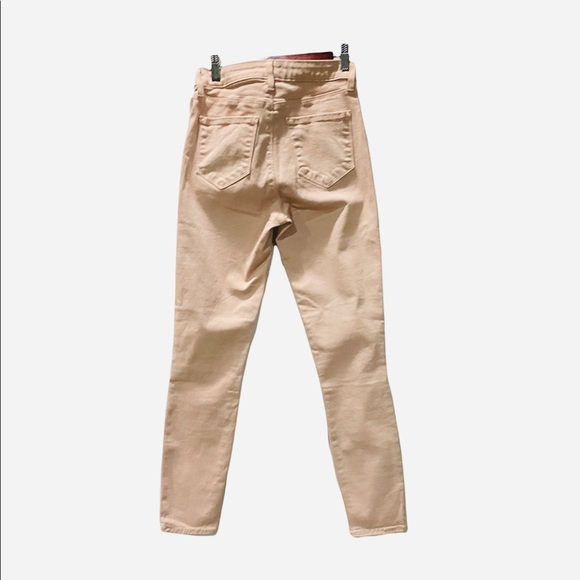 L’AGENCE Light Pink Skinny Jeans Sz 25 NWT New Reg $225 - Picture 4 of 4